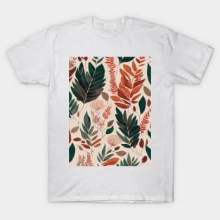 Chromatic Botanic Abstraction #45 T-Shirt